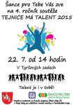 Pozvánka na soutěž Tejnice má talent 2015